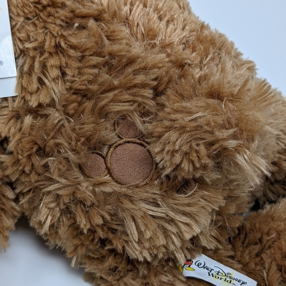 WALT Disney World Pre Duffy Bear With Vintage Tag Tan Plush Hidden Mickey 16" - Picture 5 of 10